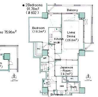 2Bedroom 91.78m2